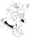 Housing Assembly Diagram and Parts List for 20684 6000001-6999999 - 1986 Toro Lawn Mower