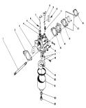 Carburetor Assembly Diagram and Parts List for 20684 6000001-6999999 - 1986 Toro Lawn Mower