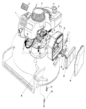 Engine Assembly Diagram and Parts List for 20684 7000001-7999999 - 1987 Toro Lawn Mower
