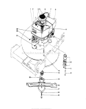 Engine Assembly Diagram and Parts List for 20690 8000001-8999999 - 1978 Toro Lawn Mower