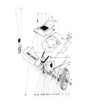 Front Wheel and Pivot Arm Assembly Diagram and Parts List for 20690 8000001-8999999 - 1978 Toro Lawn Mower