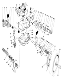 Gear Case Assembly Diagram and Parts List for 20692 7000001-7999999 - 1987 Toro Lawn Mower