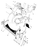 Housing Assembly Diagram and Parts List for 20692 7000001-7999999 - 1987 Toro Lawn Mower