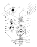 Blade Brake Clutch Assembly Diagram and Parts List for 20695 7000001-7999999 - 1987 Toro Lawn Mower