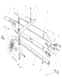 Dethatcher Kit Diagram and Parts List for 20695 7000001-7999999 - 1987 Toro Lawn Mower