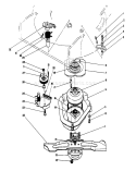 Blade Brake Clutch Assembly Diagram and Parts List for 20695 8000001-8999999 - 1988 Toro Lawn Mower