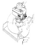 Engine Assembly Diagram and Parts List for 20695 8000001-8999999 - 1988 Toro Lawn Mower