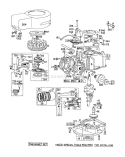Page D Diagram and Parts List for 20698 8000001-8999999 - 1978 Toro Lawn Mower