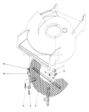 Leaf Shredder Kit Diagram and Parts List for 20700 1000001-1999999 - 1981 Toro Lawn Mower