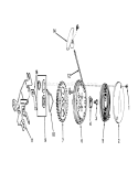 Rewind Starter Diagram and Parts List for 20700 8000001-8999999 - 1978 Toro Lawn Mower