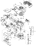 Engine Diagram and Parts List for 20705 5000001-5999999 - 1985 Toro Lawn Mower