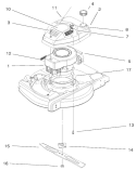 Part Location Diagram of 93-7152 Toro Plate - Engine