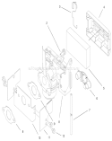 Part Location Diagram of 93-4316 Toro Shield- Gov. V Intl