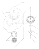 Part Location Diagram of 92-4936 Toro Housing Assembly