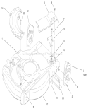 Part Location Diagram of 95-7068 Toro Cover-Drive