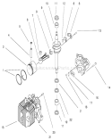 Page G Diagram and Parts List for 20710 7000001-7999999 - 1997 Toro Lawn Mower
