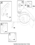 Page H Diagram and Parts List for 20712 7900001-7999999 - 1997 Toro Lawn Mower
