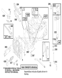 Engine Diagram and Parts List for 20713 8900001-8999999 - 1998 Toro Lawn Mower