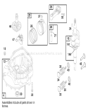 Page C Diagram and Parts List for 20713 8900001-8999999 - 1998 Toro Lawn Mower