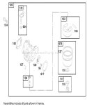 Page D Diagram and Parts List for 20713 8900001-8999999 - 1998 Toro Lawn Mower