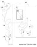 Page E Diagram and Parts List for 20713 8900001-8999999 - 1998 Toro Lawn Mower