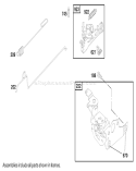 Page F Diagram and Parts List for 20713 9900001-9999999 - 1999 Toro Lawn Mower