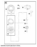 Page I Diagram and Parts List for 20713 9900001-9999999 - 1999 Toro Lawn Mower