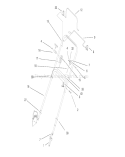 Handle Assembly Diagram and Parts List for 20714 7900001-7999999 - 1997 Toro Lawn Mower