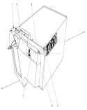 Grass Bag Assembly Diagram and Parts List for 20715C 5000001-5999999 - 1985 Toro Lawn Mower