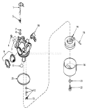 Carburetor Assembly Diagram and Parts List for 20715 1000001-1999999 - 1981 Toro Lawn Mower