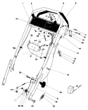 Part Location Diagram of 40-4890 Toro Decal-Control Shift
