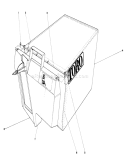 Grass Bag Assembly Diagram and Parts List for 20715 3000001-3999999 - 1983 Toro Lawn Mower