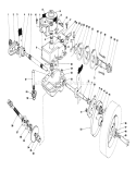 Gear Case Assembly Diagram and Parts List for 20715 9000001-9999999 - 1979 Toro Lawn Mower
