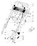 Part Location Diagram of 38-4680 Toro Wire Harness