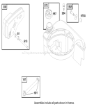 Page H Diagram and Parts List for 20716 8900001-8999999 - 1998 Toro Lawn Mower