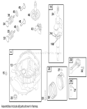 Page C Diagram and Parts List for 20716 9900001-9999999 - 1999 Toro Lawn Mower