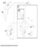 Page E Diagram and Parts List for 20716 9900001-9999999 - 1999 Toro Lawn Mower