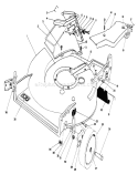 Housing Assembly Diagram and Parts List for 20718C 6000001-6999999 - 1986 Toro Lawn Mower