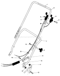 Part Location Diagram of 33-2534 Toro Throttle Control