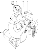 Housing Assembly Diagram and Parts List for 20725 9000001-9999999 - 1979 Toro Lawn Mower