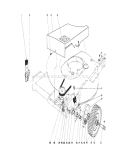 Part Location Diagram of 25 Toro 8190 Pivot Arm Assembly (Incl. Ref. #18)
