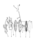 Rewind Starter Diagram and Parts List for 20730 8000001-8999999 - 1978 Toro Lawn Mower