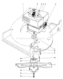 Engine Assembly Diagram and Parts List for 20735 0000001-0999999 - 1980 Toro Lawn Mower