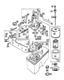 Part Location Diagram of 222593 Tecumseh Base-Air Cleaner