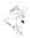 Part Location Diagram of 29-4881 Toro Housing