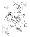 Engine Diagram and Parts List for 20740 8000001-8999999 - 1978 Toro Lawn Mower