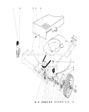 Front Wheel and Pivot Arm Diagram and Parts List for 20740 8000001-8999999 - 1978 Toro Lawn Mower