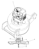 Engine Assembly Diagram and Parts List for 20742C 5000001-5999999 - 1985 Toro Lawn Mower