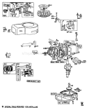 Page C Diagram and Parts List for 20742C 5000001-5999999 - 1985 Toro Lawn Mower