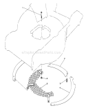 Leaf Shredder Kit Diagram and Parts List for 20742C 5000001-5999999 - 1985 Toro Lawn Mower